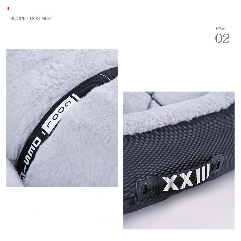 Hoopet hondenbed kat warm thuis huisdier huis nest kussen deken mat mand voor kleine honden