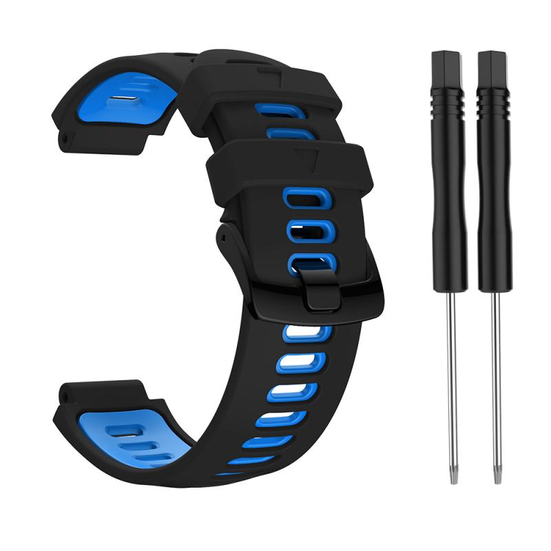 Geschikt Armband 22Mm Riem Voor Garmin Forerunner 735xt 220 230 235 620 630 Siliconen Stalen Gesp Bandjes Accessoires TXTB1: 05
