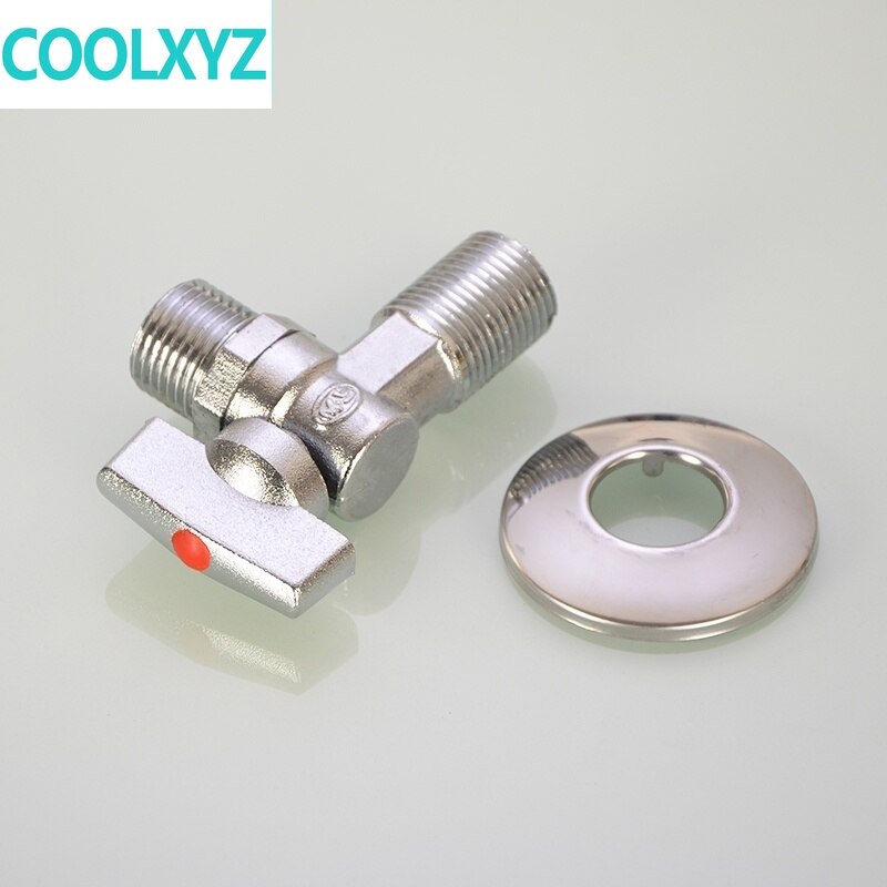 Válvula triangular 1/2in 3/4in, válvula de retención de la tubería de Gas Natural con núcleo de bola de cobre, válvula de retención de ocho caracteres, válvula de bola con interruptor de gran flujo