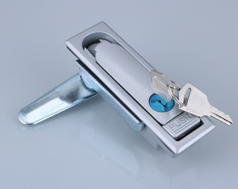 Ab303-1 Stainless Steel Industrial Breaker Box Cabinet Door Pushbutton Snap Lock - Stainless Steel Lock, Cabinet Door Lock
