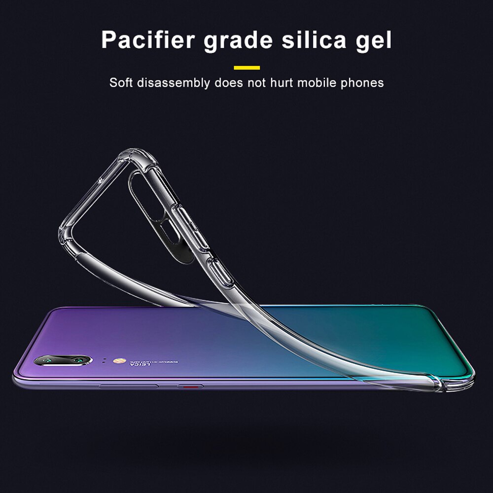Étui de luxe pour huawei nova 3 3i 4 4E 5 pro 5T 5i 6 se housse en silicone TPU étuis antichoc adaptés à la coque d'accessoires de téléphone portable