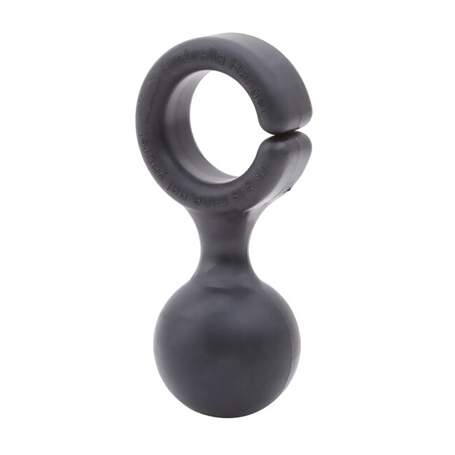 Mini colgador de paraguas, práctico soporte de plástico, bonito, se cuelga fácilmente: black