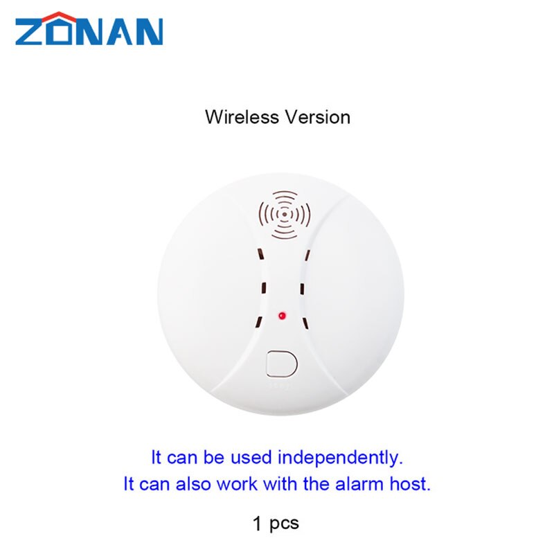 433mhz Wireless Smoke Detector Sensor Fire Alarm Home Security System Firefighters WiFi Independent Smoke Alarm Fire Protection: WX-S10-1PCS
