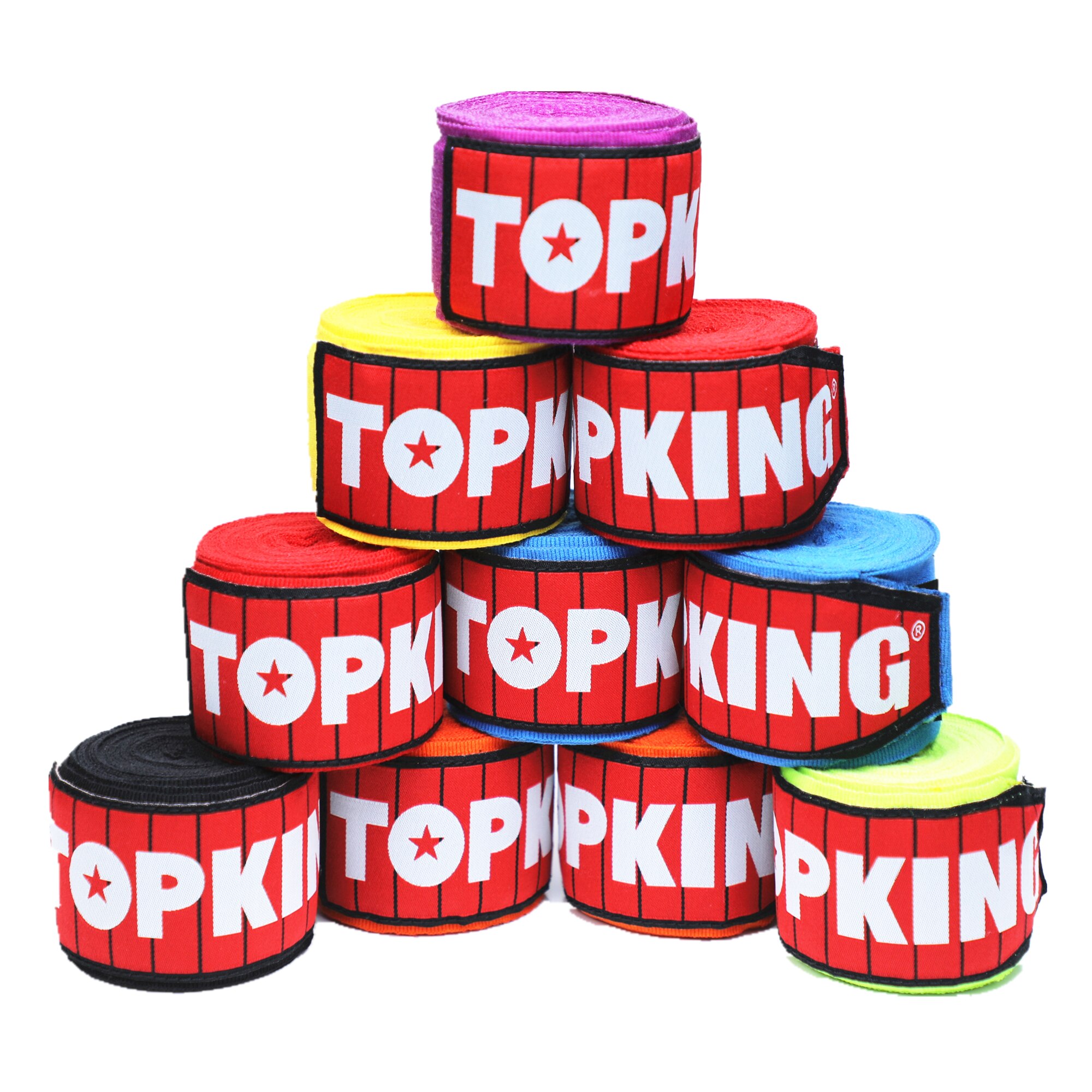 Top king boksning håndindpakning topking kamp mma 180 tommer strech behagelig premium velcro håndled