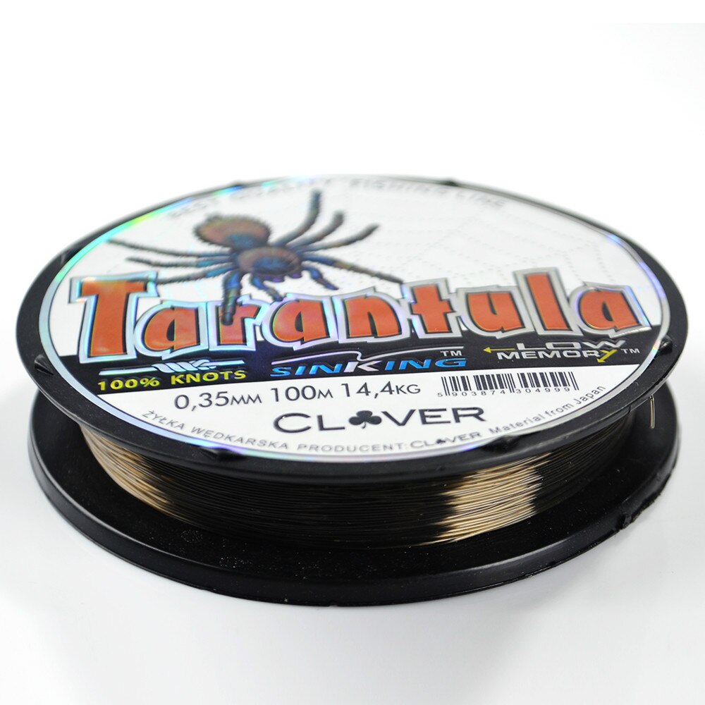 Ligne de pêche d'araignée coulant en Nylon Monofilament 100m 1.0-60 # ligne de pêche de carpe japonaise
