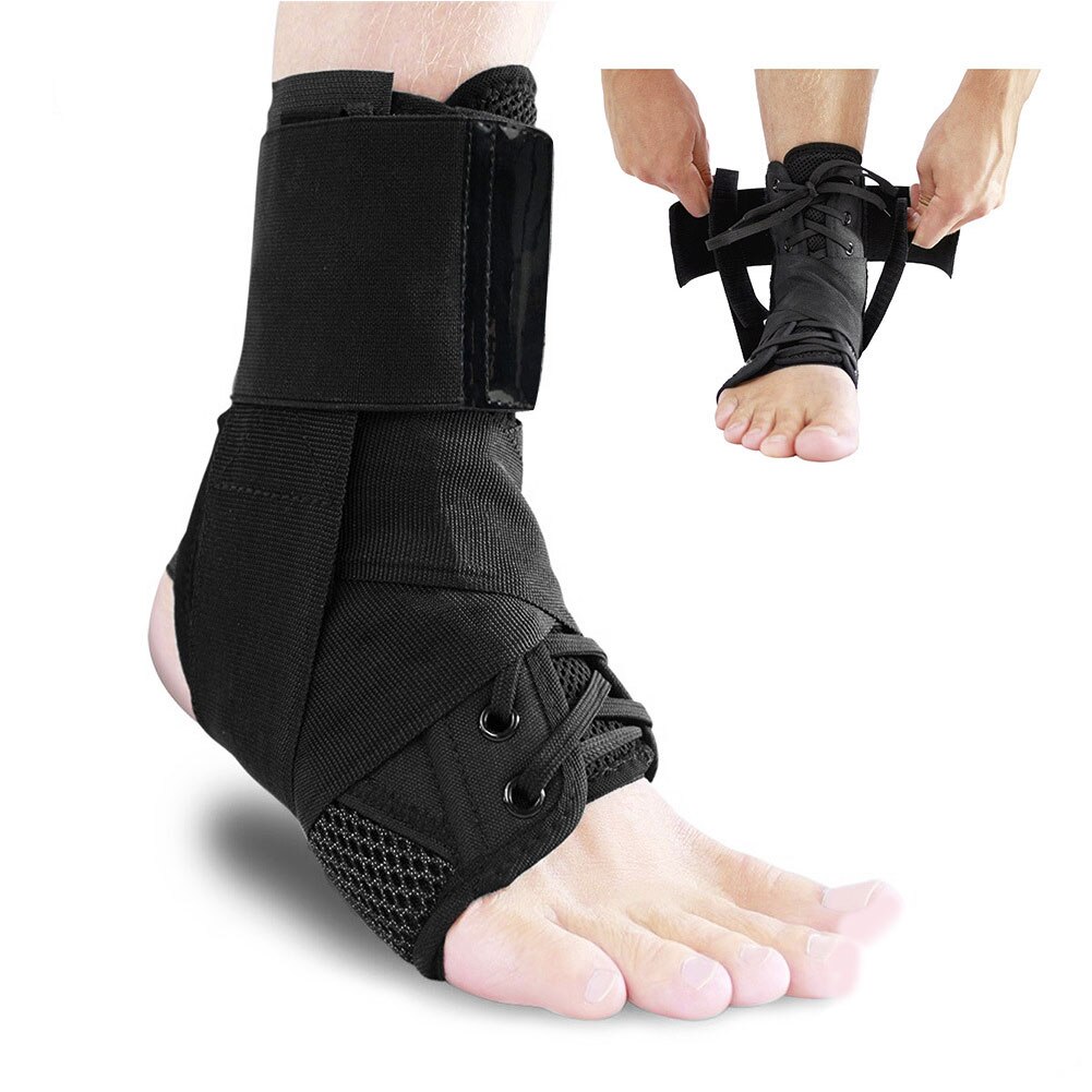 Ankle Brace Protector Gym Football Webbing Supplies Bandage Sports 1PC 3D Support Accessories Foot Strap Ankle Protector