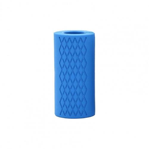 Useful Dumbbell Bar Grips Widely Applied Small Size Thicken Barbell Grips Bar Handle Barbell Grips Weight Bar Grip: Blue