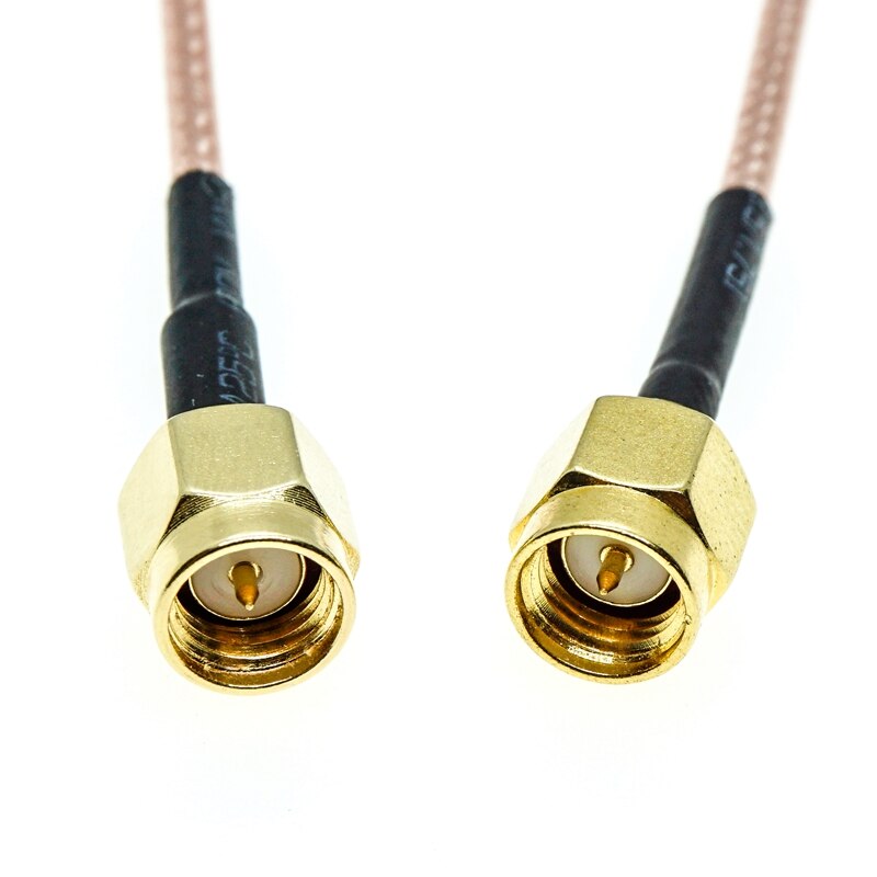 SMA Male to SMA Male plug RF Jumper pigtail Cable RG316 Coax Connector