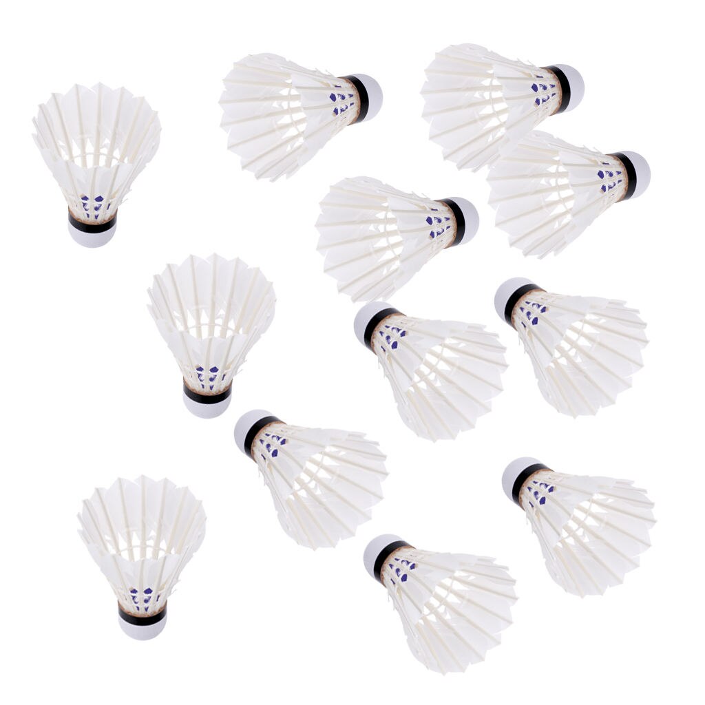 12 Pack Badminton Shuttlecock Badminton Ball for Indoor/Outdoor Activities