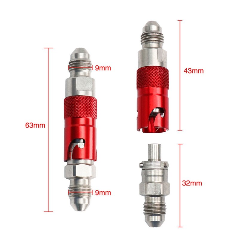 An3 moto ligne de frein tuyau fluide à dégagement rapide connecter Kit adaptateur de montage