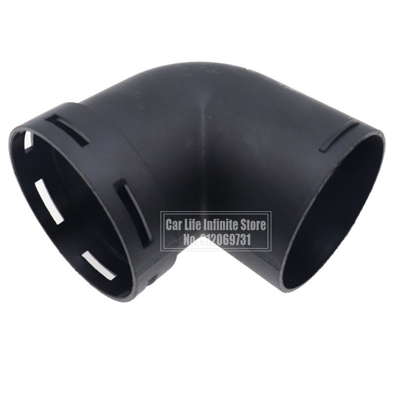 Connecteur de sortie coudé pour tuyau de ventilation de voiture, 60mm 75mm, raccord pour Webasto eberzaecher, accessoire de chauffage de stationnement Diesel