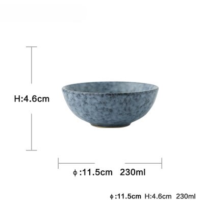 KINGLANG Westerse Stijl Keramische Saus Schotel Rijstkom Platte Steak diner Plaat servies: rice bowl