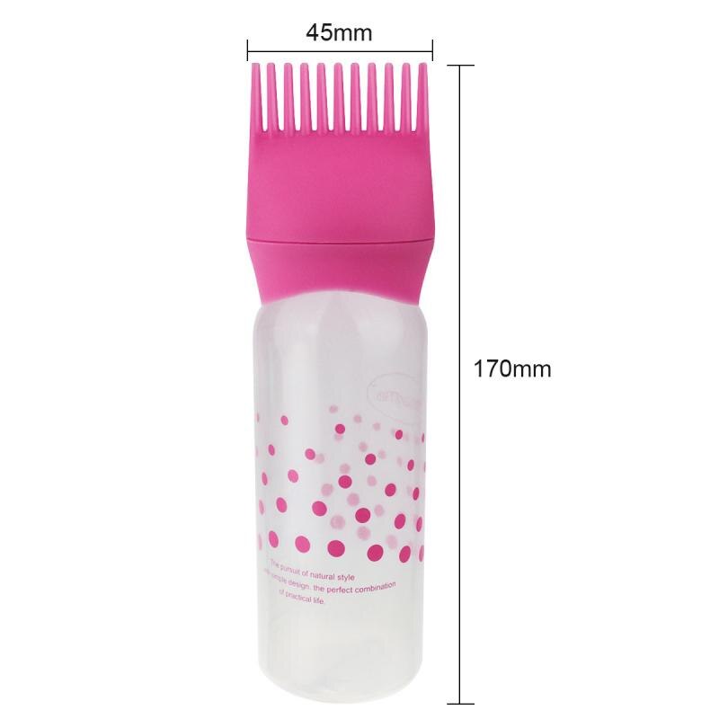 170 Ml Verven Shampoo Fles Plastic Afgestudeerd Haarverf Fles Hervulbare Salon Haar Verven Stomerij Flessen Styling Tool