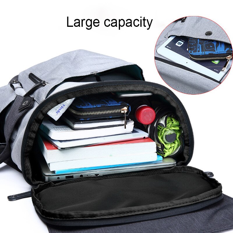 Male Backpack Large Laptop Backpack Multifunction Travel School Backpack Teen School bag Mochilas Male Student Backpack