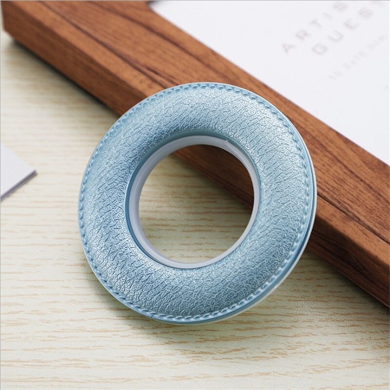 Curtain Rings Luxury Curtain Eyelets Buckles Oversize Curtains Curtain Cirle Silent Rings Rod Grommet ABS Accessories Roman: Blue-10pcs