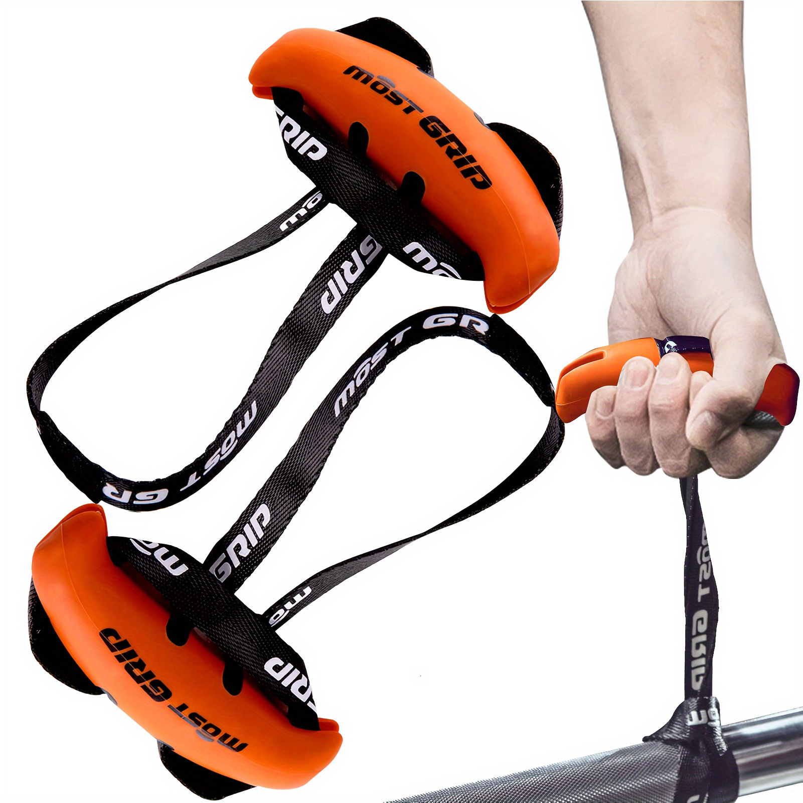 1 Paar Klimmzuggriffe Griffe Fitness Strap Grip Strength Sling Trainer Kabel Maschinengriffe