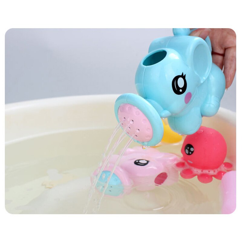 Kawaii Olifant Babybadkamer Speelgoed Voor Kinderen Water Spray Sprinkler Badkamer Beregening Douche Zwemmen Water Speelgoed Kids