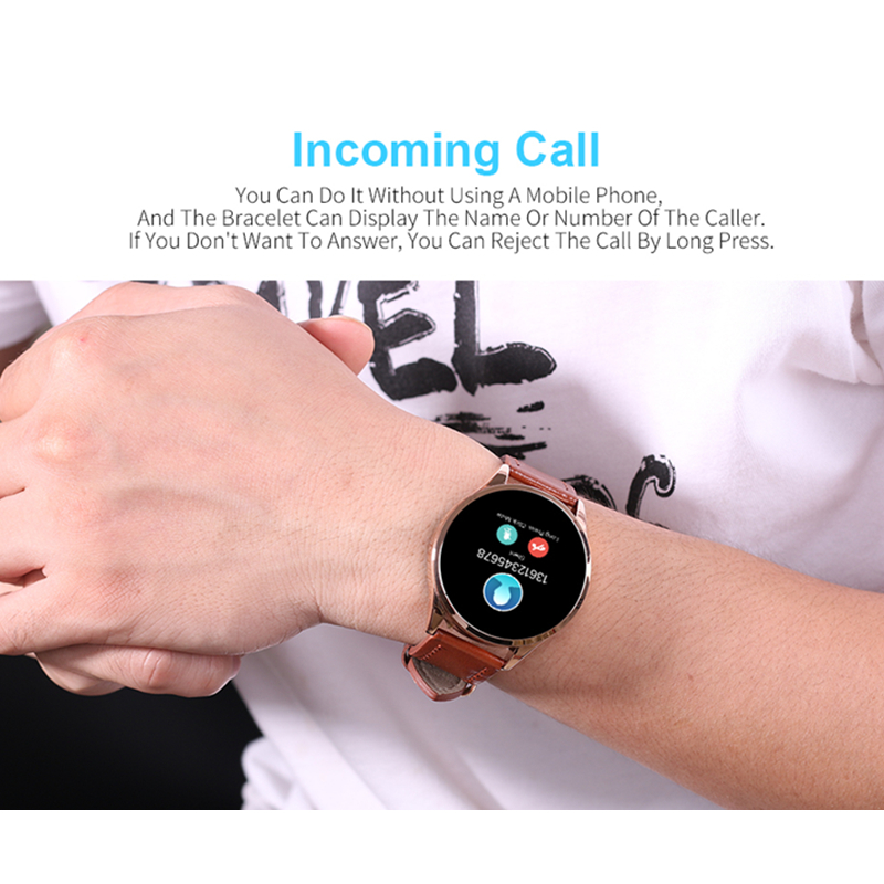 Montre intelligente de luxe hommes moniteur de fréquence cardiaque pression artérielle Sport Fitness montres femmes montre numérique IOS Android Iphone Smartwatch