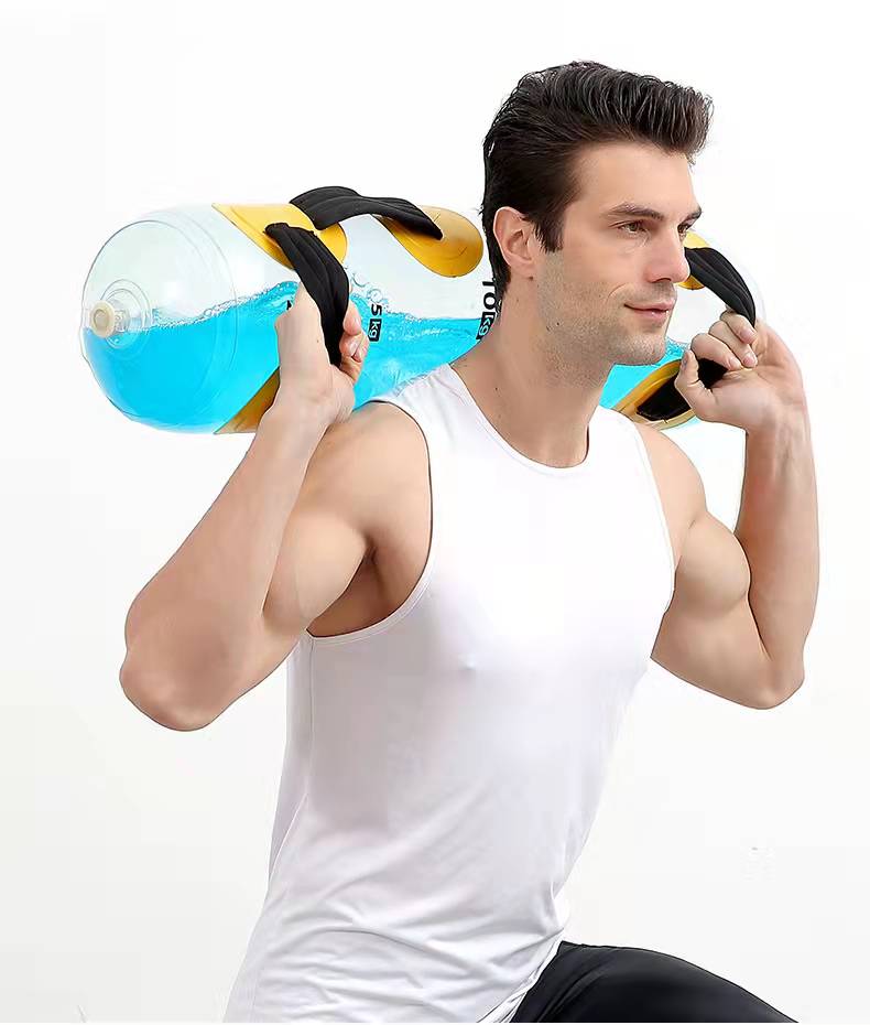 15Kg Water Power Tas Fitness Aqua Tas Voor Home Gym Gewichtheffen Body Building Crossfit Zware Zandzak Workout Apparatuur