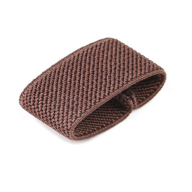 diagonal elastyczny pas pasek z pierścieniem pierścień elastyczny pierścień pas biodrowy spinacze taśmój akcesoria klips: brązowy