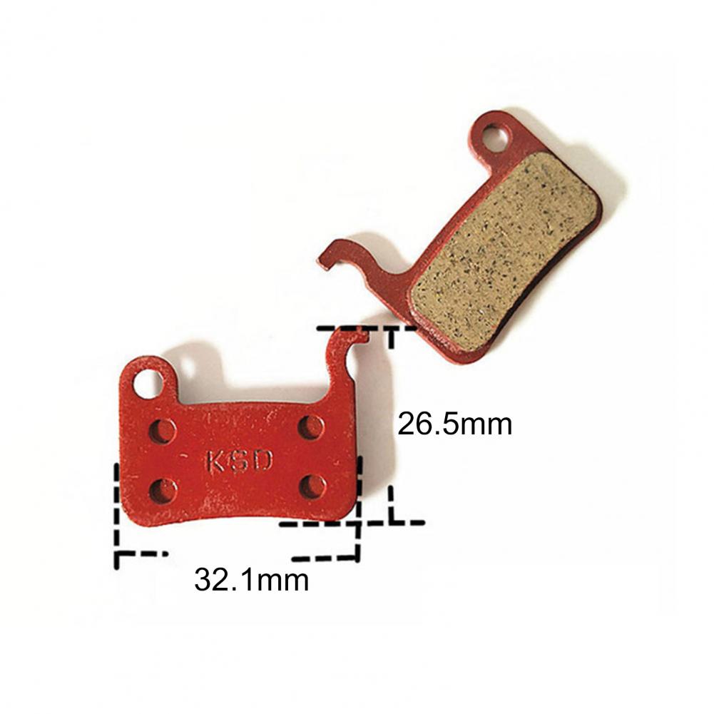 1 paio pastiglie freno per bicicletta MTB pastiglie freno idrauliche per bici MTB bicicletta da strada nessun rumore pastiglie freno resistenti agli urti pastiglie freno per bicicletta: Viola