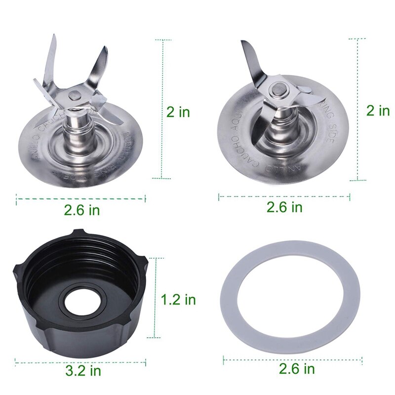 Peças de reposição compatíveis para oster liquidificador, para oster & osterizer liquidificadores acessórios