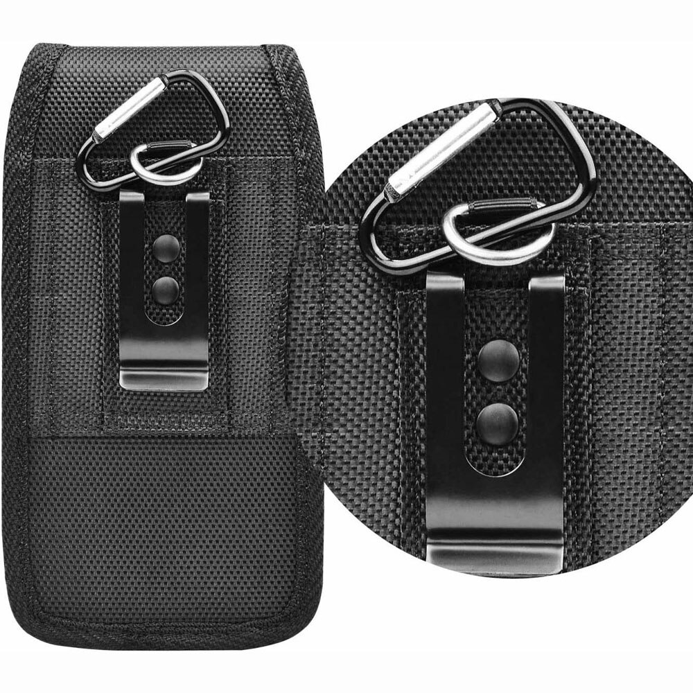 Large Capacity Mobile Phone Bags Cell Phone Holster Pouch with Belt Loop Wallet Case Cover Case Waist bag Phone Protector