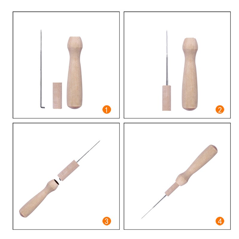 Wool Felt Needle Felt Needle Felting Starter Kit Felting Needles Felt Diy Package for Felting Craft