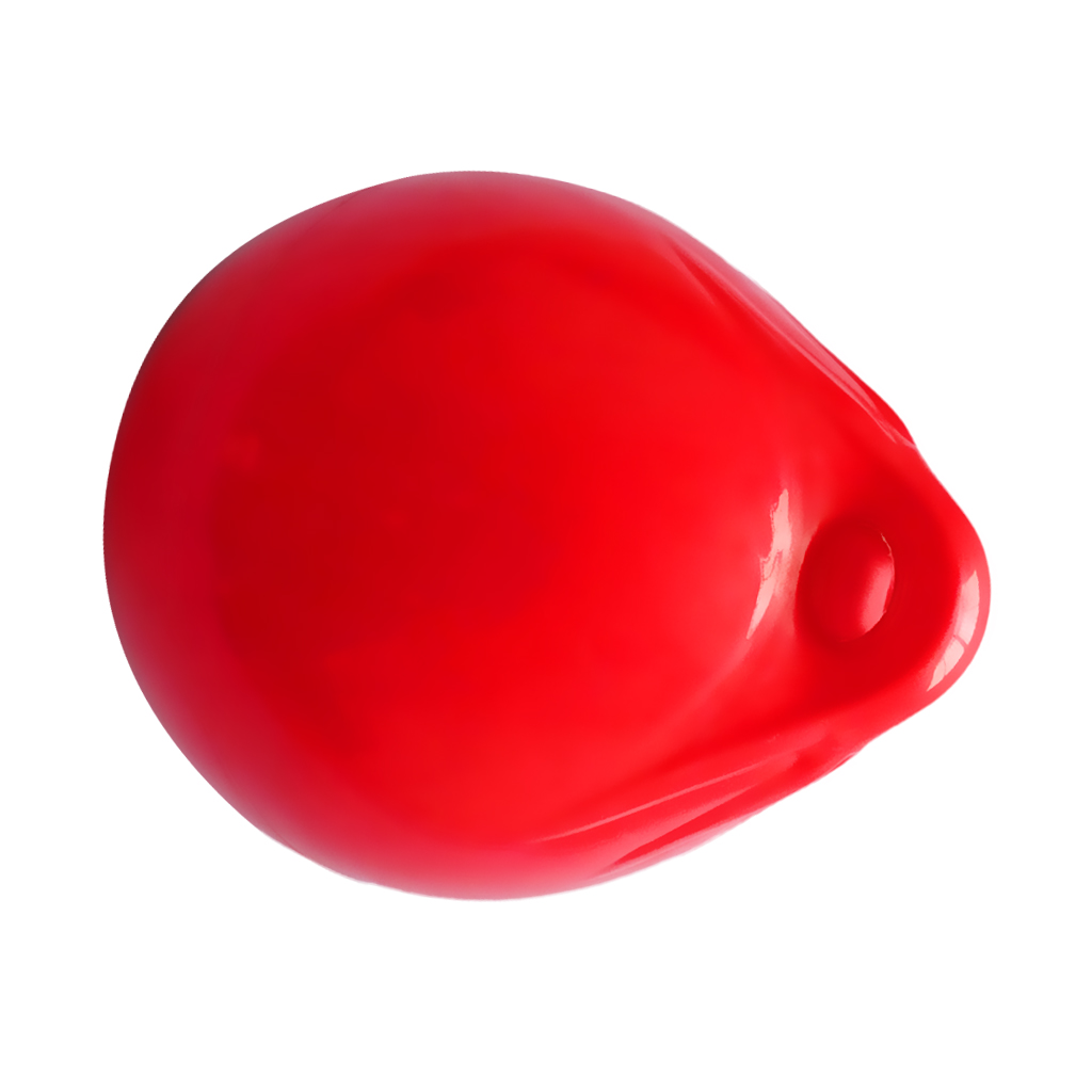 Holdbar yacht marine båd fender premium heavy duty pvc kofanger dock skjold beskyttelse: Rød