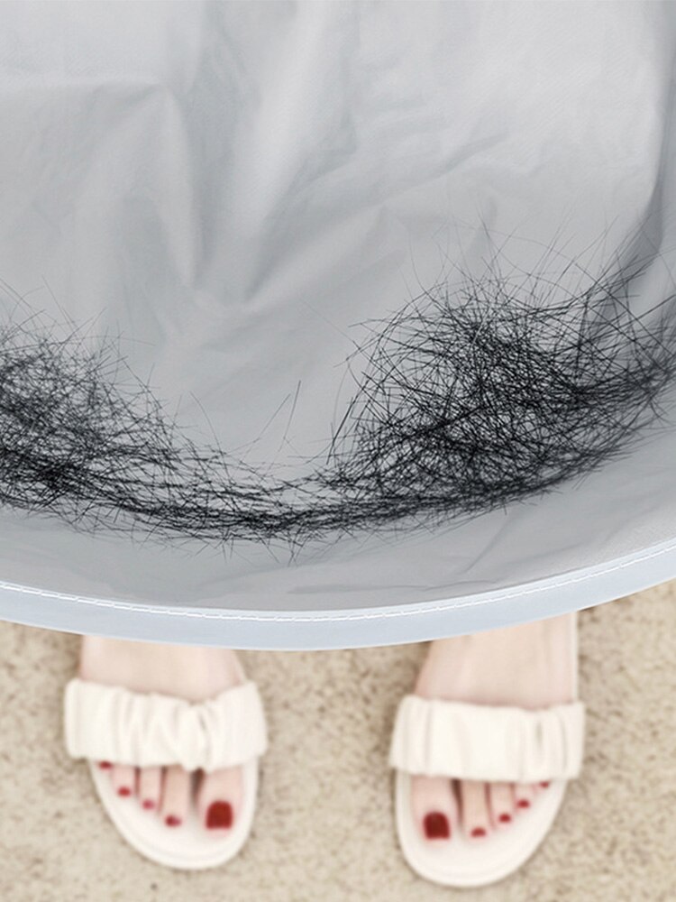 Cape de coiffeur pour permanente et teinture, coupe de cheveux, châle, stockage des déchets, Durable, facile à ranger, parfait pour les Salons de coiffure à domicile