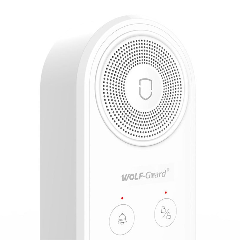 Portable home door magnetic door and window infrared anti-theft alarm system ringing vibration alarm