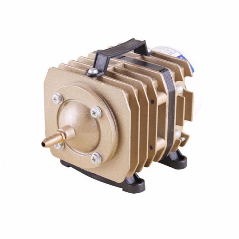 20/35/45W Electromagnetic Aquarium Air Compressor Super Fish Tank Pond Air Compressor Oxygen Pump With 6 Way Splitter Air Valve