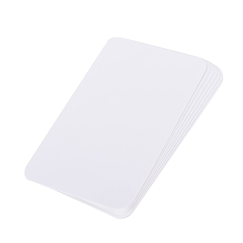 100X puste wizytówki z drewna handlowego etykieta etykieta z imieniem 90X53mm DIY: WT