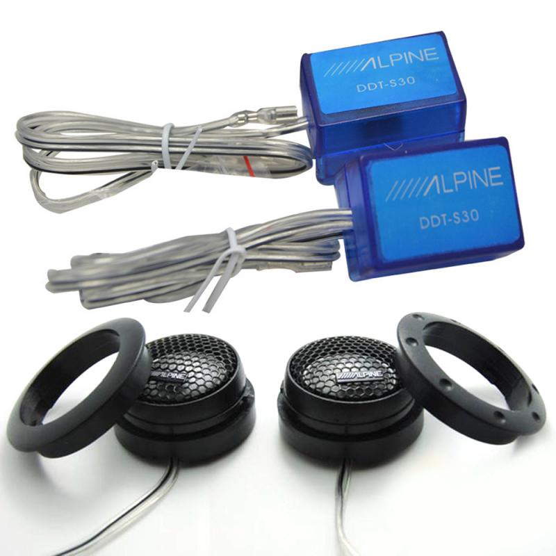 2 stk/sæt bil med høj tone lydhøjttaler 180w 4 ohm diskanthøjttaler bil lyd silke film bil audio modifikation tilbehør