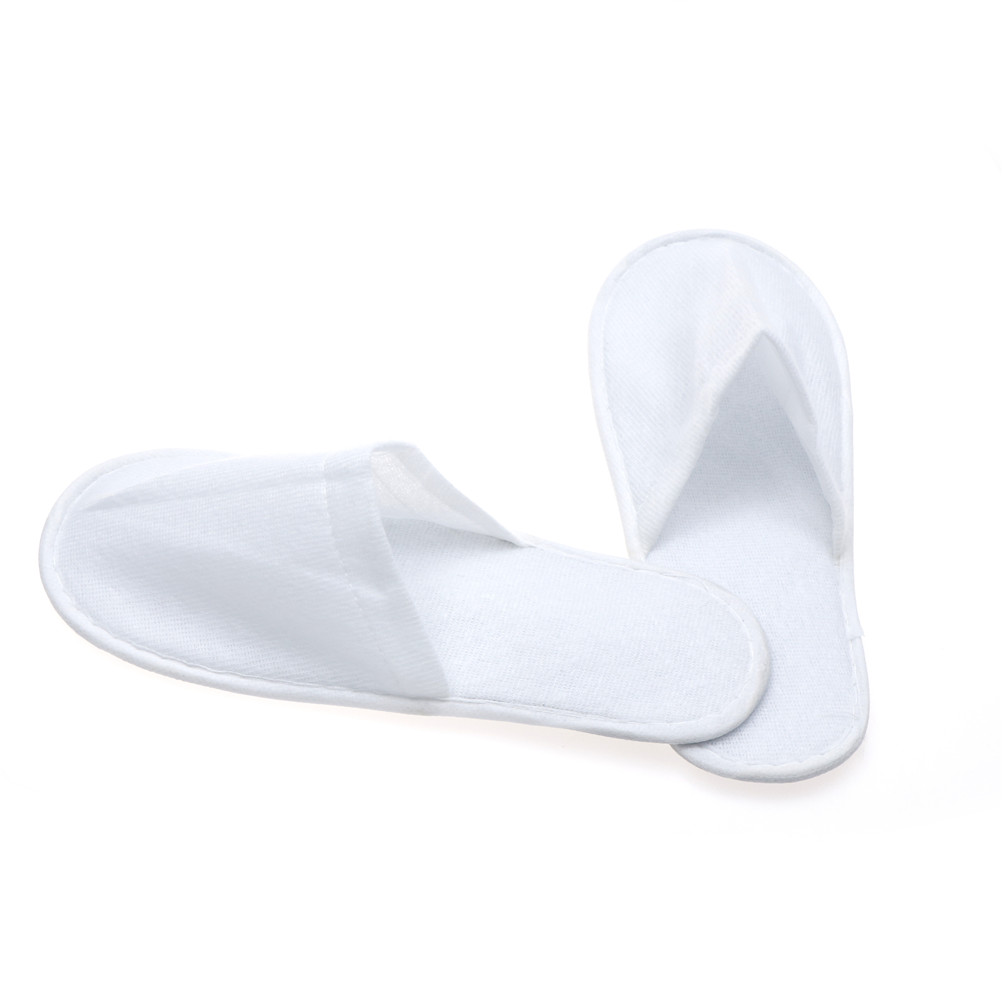 1 Paar Handdoek Hotel Wegwerp Slippers Reizen Spa Gast Schoenen Badstof Lot Hotel Reizen Spa Wegwerp Slippers Thuis Gast Slippers