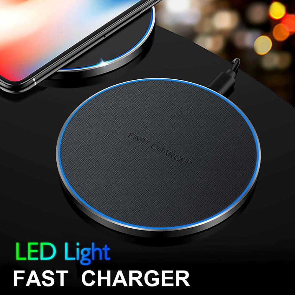 30w 20w 15w qi trådløs lader for iphone 12 11 pro max xs xr  x 8 samsung  s9 s10 s20 note 20 10 9 type c usb hurtiglader