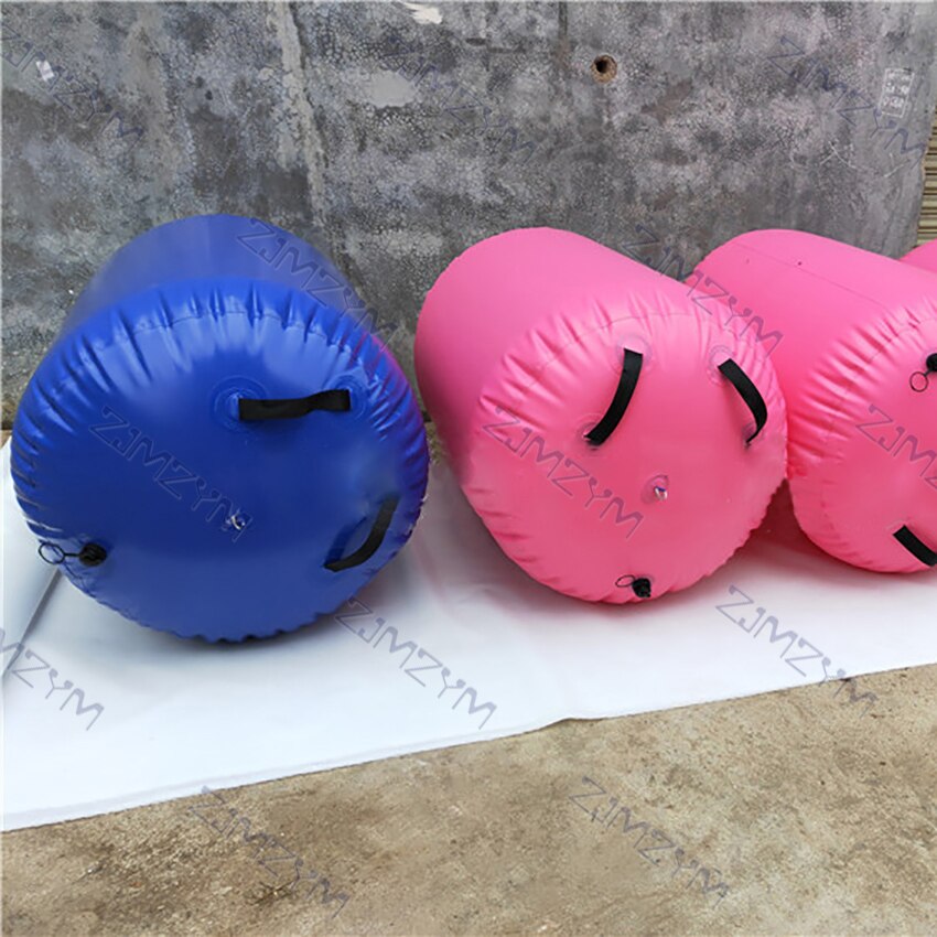 100x85cm Inflatable Air Roll Portable Gymnastics Cylinder Training Sport Fitness Air Mat Roller Barrel Airtrack Yoga Exercise
