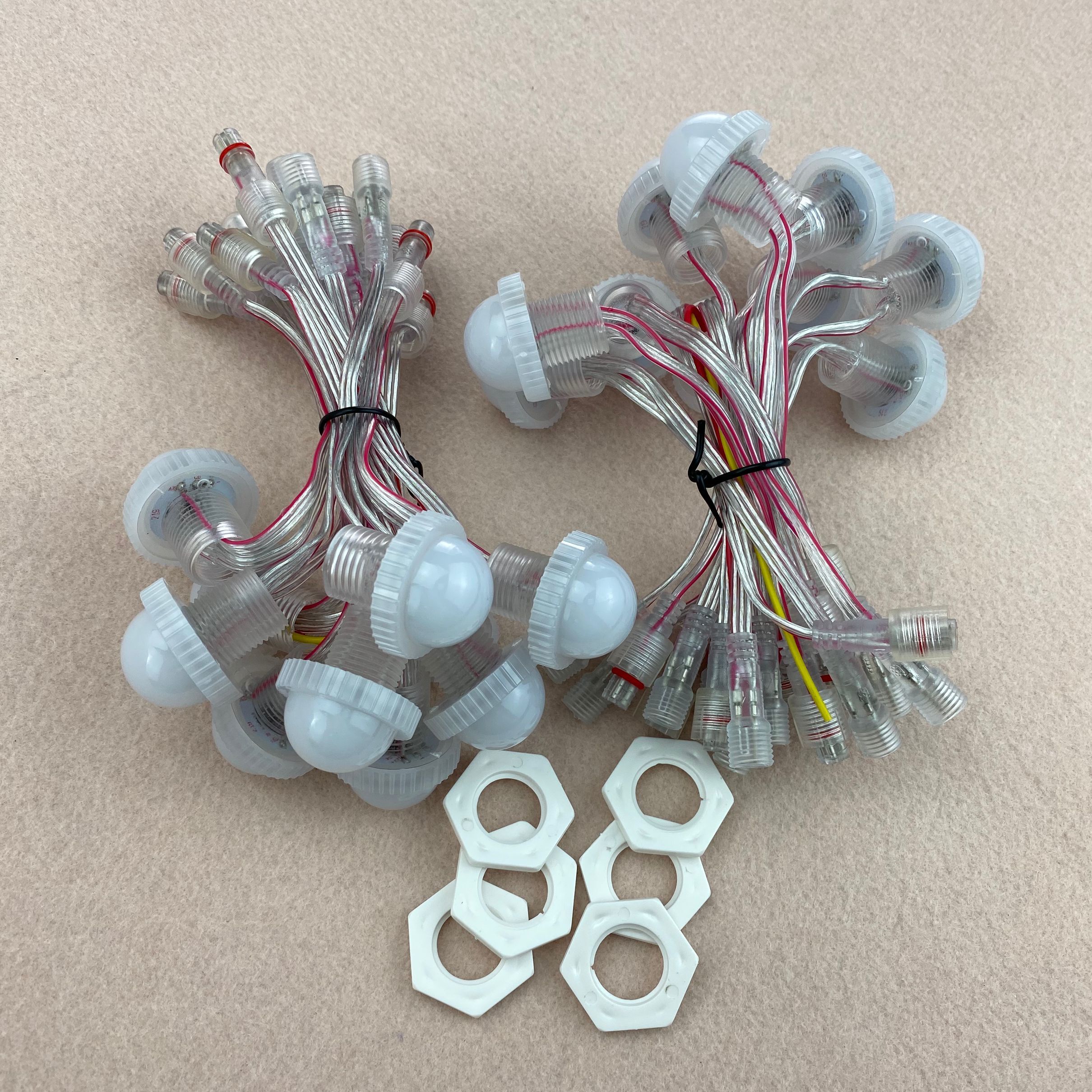 30Mm Diameter; DC12V;UCS1903 Adresseerbare Rgb Full Color Led Smart Module; 0.72W(3 Stuks Van 5050 Smd Led);IP68