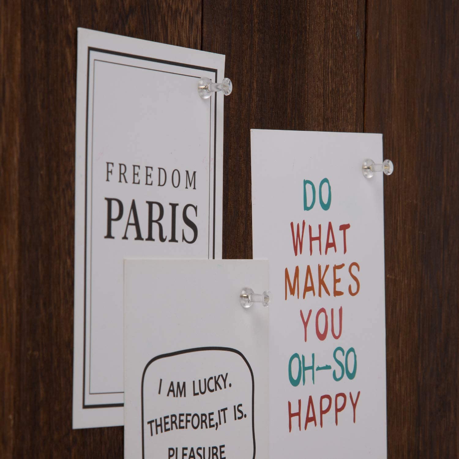 200pcs/box Thumbtacks Steel Plastic Transparent Decorative Transparent Push Pin Transparent Pushpin Painting Soft Nail