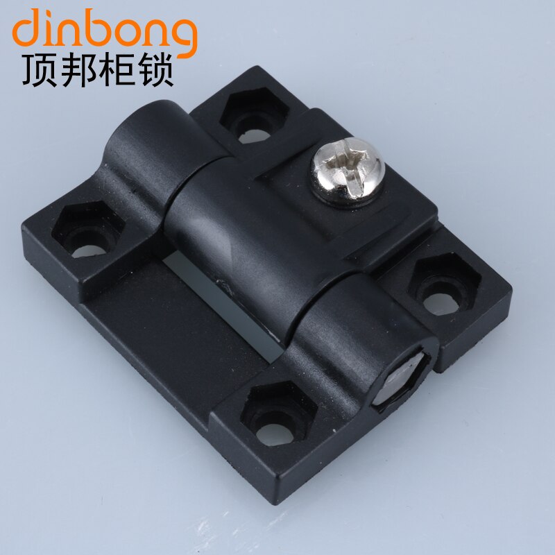 Dinbong HL079 nylon hinge mechanical equipment box adjustable damping hinge switch cabinet hinge