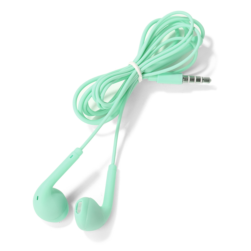 Écouteurs filaires U19 pour téléphone et tablette, mini casque de sport, prise de téléphone pour sauna, 3.5mm, iOS, Android: Bleu