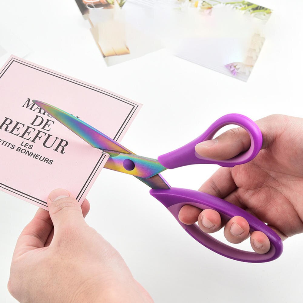 3Pcs Tailor Craft Scissors Sharp Titanium Blades Shears Multipurpose Scissors Tool Set Great for Office Sewing Arts Supplies