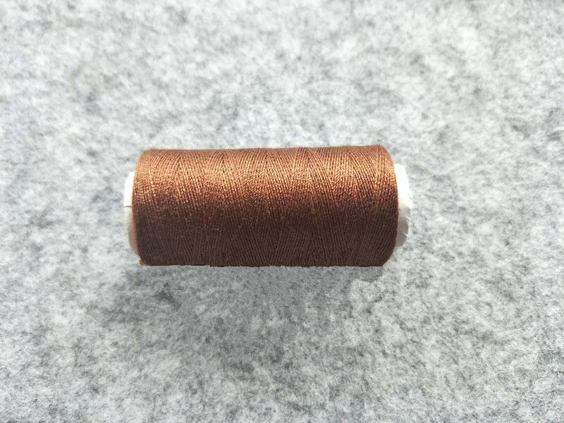 embroidery thread sewing machine thread clothing accessory 20 kind of colour select 100 yard 1pcs sell: brown