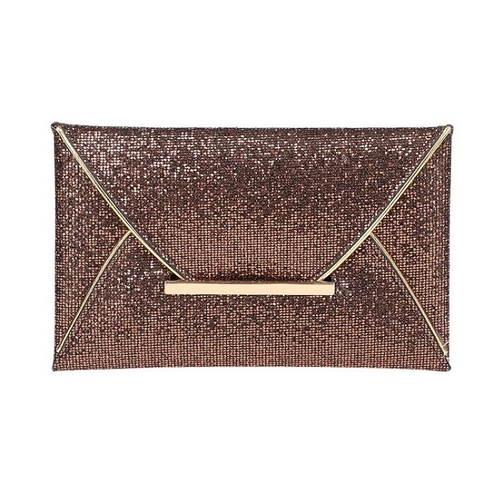 Jodimitty Vrouwen Avond Clutch Tassen Pouch Pailletten Envelop Zwarte Handtas Party Bag Solid Wedding Dag Koppelingen Make-Up Tas: Champagne 1