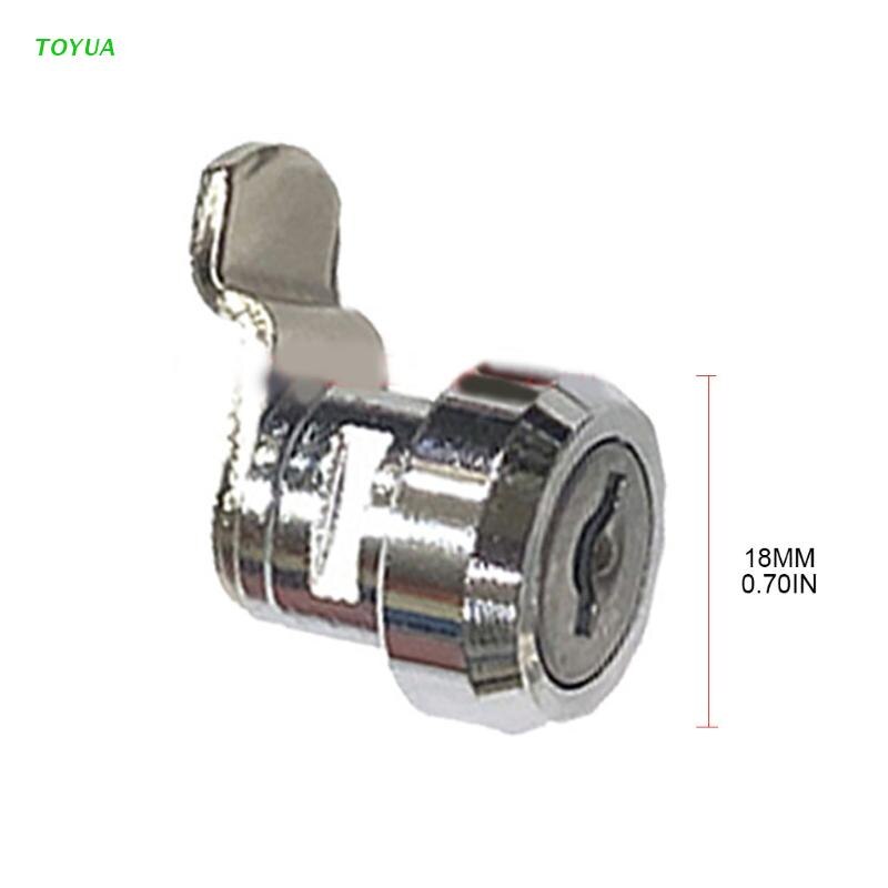 1XCC Metal Cabinet Locks Security Cam Lock with 2 Keys RV Storage Locks Security Furniture Cylinder Locks for Office, Home