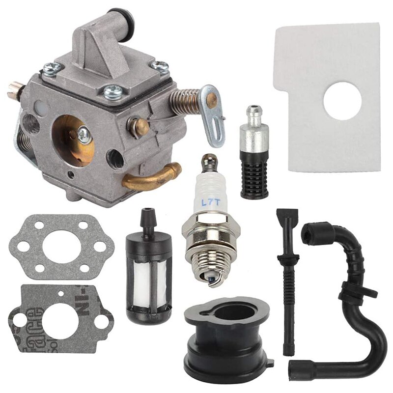 MS170 Carburetor is Suitable for Stihl MS180 Carburetor 017 018 MS170C MS180C Chainsaw 1130 120 0603 and 1130 124 0800: Default Title