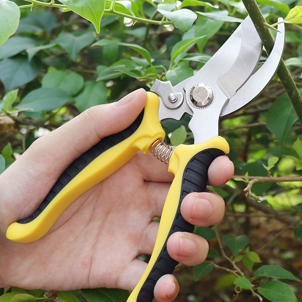 Sharp Pruning Shears Garden Scissors Tree Trimmers Secateurs Multifunctional Pruning Shears Manual Pruning Shear