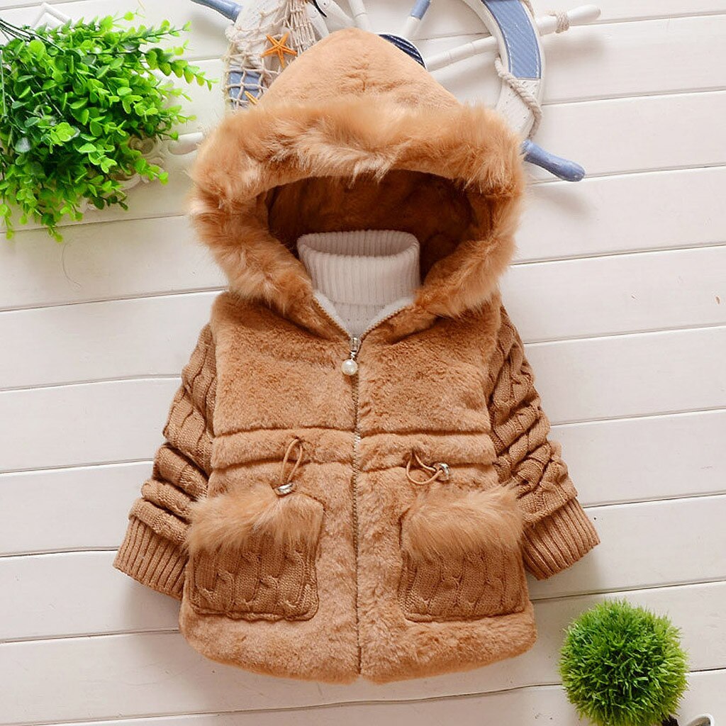 Kids Winter Jacket Baby Girl Winter Jacket Party Warm Coat Thick Outwear Hooded Snowsuit Пуховик Для Девочки Winterjas Meisje