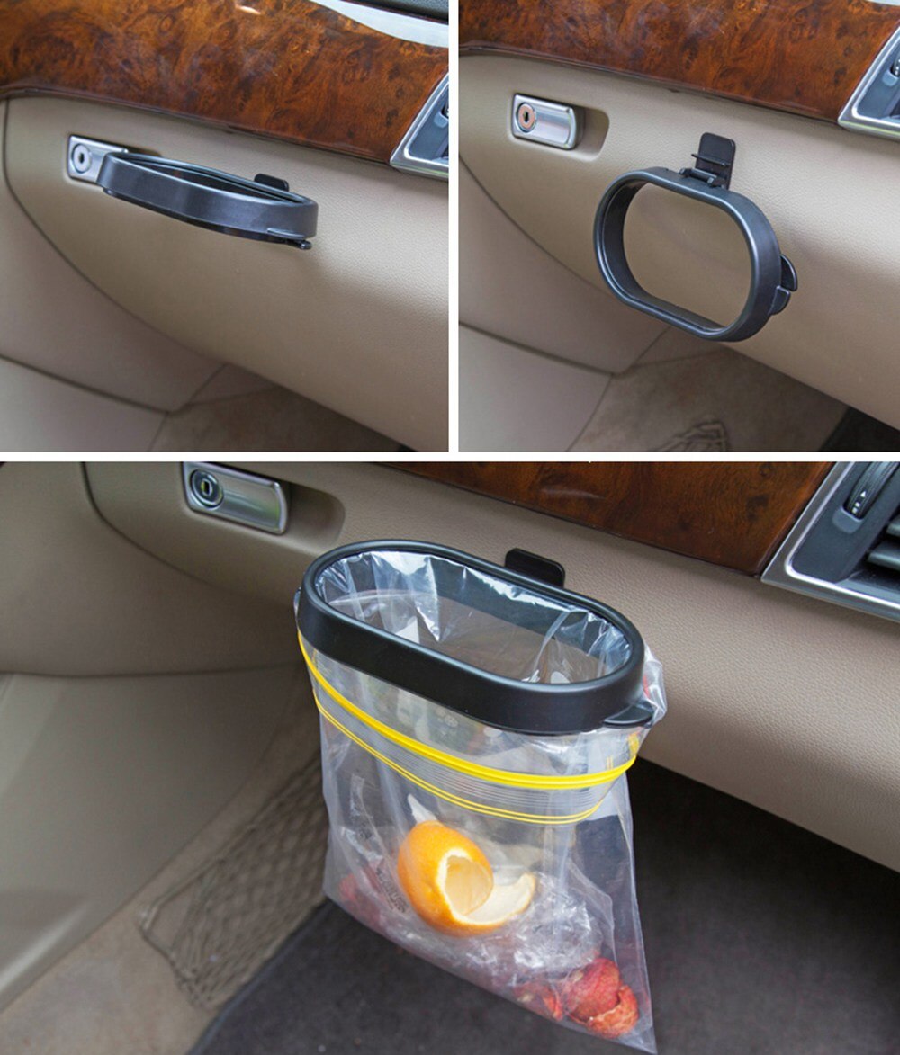 Bin frame for Car Automoboiles Trash Can Frame Auto Garbege Waste Bag Holder Plastic Organizer Box Rubbish Accessories