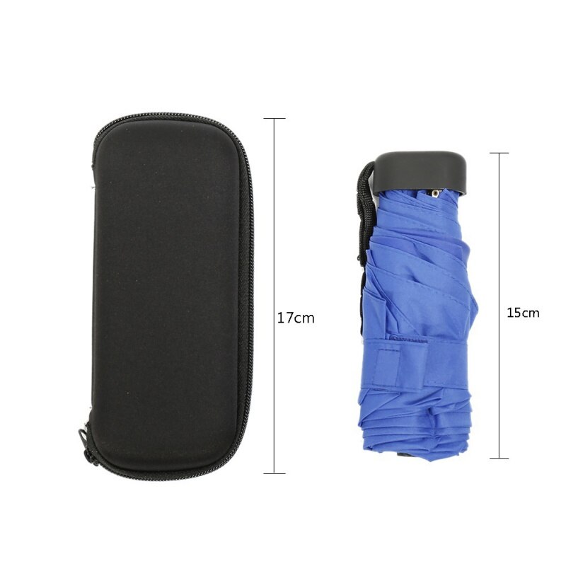 Mini Pocket Umbrella Men's Umbrella Windproof Folding Umbrellas Compact Rain Umbrella